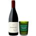 wine.com 90 Point Pinot Noir & Rewined Signature Candle Gift Set Gift Product Image