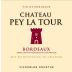 Chateau Pey La Tour 2019 Front Label