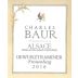 Charles Baur Fronenberg Gewurztraminer 2016 Front Label