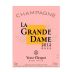 Veuve Clicquot La Grande Dame Rose 2012 Front Label