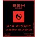 O.S Winery BSH Cabernet Sauvignon 2008 Front Label