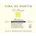 Luis A. Rodriguez Vazquez Vina de Martin Os Pasas Blanco 2021 Front Label