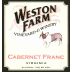Weston Farm Vineyard & Winery Cabernet Franc 2011 Front Label