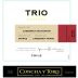Concha y Toro Trio Reserva 2013 Front Label