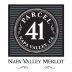 Nine North Wine Company Parcel 41 Merlot 2006 Front Label