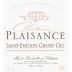 Chateau Plaisance St. Emilion Grand Cru 2000 Front Label