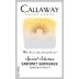 Callaway Special Selection Cabernet Sauvignon 2014 Front Label