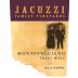 Jacuzzi Montepulciano 2015 Front Label
