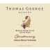 Thomas George Cresta Ridge Chardonnay 2012 Front Label