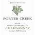 Porter Creek George's Hill Vineyard Chardonnay 2008 Front Label