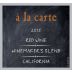 Brack Mountain Wine Company A la Carte Winemaker's Blend Red 2015 Front Label