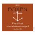 Foxen John Sebastiano Vineyard Pinot Noir 2019 Front Label