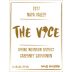 The Vice Spring Mountain Cabernet Sauvignon 2017 Front Label