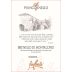 Piancornello Brunello di Montalcino Riserva 2016 Front Label