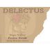 Delectus Petite Syrah 2003 Front Label