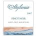 Stefania Wine Pinot Noir 2007 Front Label