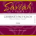 Saviah Cabernet Sauvignon 2005 Front Label