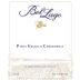 Bel Lago Vineyard and Winery Pinot Grigio Chardonnay 2011 Front Label