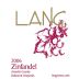 Lang Oakmont Vineyards Zinfandel 2006 Front Label