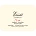 Etude Temblor Estate Pinot Noir 2009 Front Label