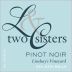 Two Sisters Lindsay's Vineyard Pinot Noir 2017 Front Label