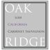 Oak Ridge Winery Cabernet Sauvignon 2008 Front Label