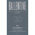 Ballentine Reserve Chardonnay 2014 Front Label