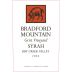 Bradford Mountain Grist Vineyard Syrah 2005 Front Label