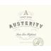 Austerity Pinot Noir 2015 Front Label