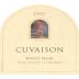Cuvaison Carneros Pinot Noir 1997 Front Label