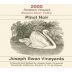 Joseph Swan Saralee's Vineyard Pinot Noir 2000 Front Label