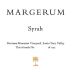 Margerum Purisima Mountain Vineyard Syrah 2014 Front Label