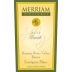 Merriam Vineyards Danielle Sauvignon Blanc 2012 Front Label
