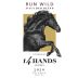 14 Hands Run Wild Juicy Red Blend 2020 Front Label