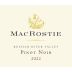 MacRostie Russian River Pinot Noir 2022 Front Label