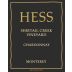 Hess Shirtail Creek Vineyard Chardonnay 2016 Front Label