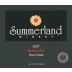 Summerland Grenache 2007 Front Label
