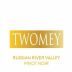 Twomey Russian River Pinot Noir 2019 Front Label