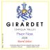 Girardet Barrel Select Pinot Noir 2008 Front Label