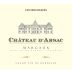 Chateau d'Arsac 2018 Front Label