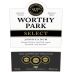 Worthy Park Select Rum Front Label