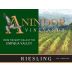 Anindor Vineyards Riesling 2009 Front Label