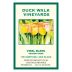 Duck Walk Vidal Blanc Ice Wine (375ML half-bottle) 2021 Front Label