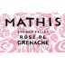 Peter Mathis Rose of Grenache 2022 Front Label