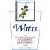 Watts Winery Los Robles Vineyard Cabernet Sauvignon 2002 Front Label