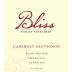 Bliss Cabernet Sauvignon 2006 Front Label
