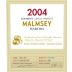 Blandy's Madeira Colheita Malmsey Single Harvest (500ML) 2004 Front Label