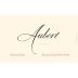 Aubert Sonoma Coast Pinot Noir 2010 Front Label