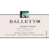Balletto Winery BCD Vineyard Pinot Noir 2012 Front Label