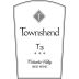 Townshend Cellar T3 Red Front Label